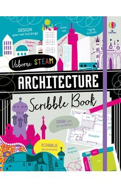 Coperta cărții 'Architecture Scribble Book - Darran Stobbart'