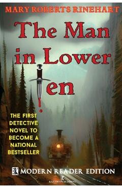 Coperta cărții 'The Man in Lower Ten - Modern Reader Edition - Mary Roberts Rinehart'