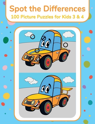 Spot the Differences - 100 Picture Puzzles for Kids 3 & 4 - Nick Snels