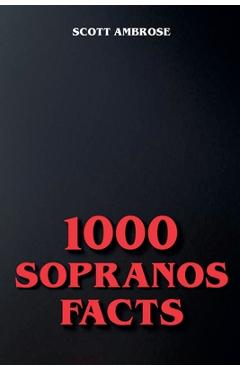 Coperta cărții '1000 Sopranos Facts - Scott Ambrose'