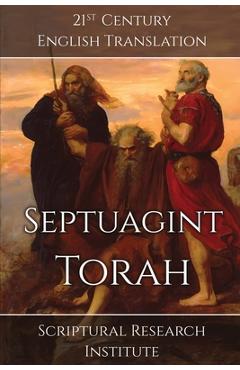 Coperta cărții 'Septuagint - Torah -'