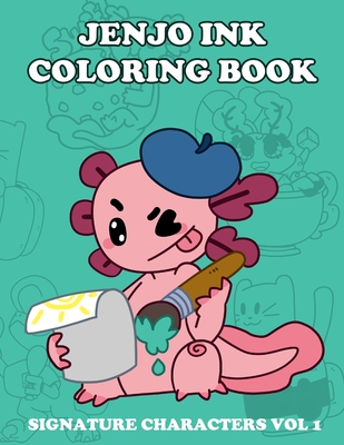 Jenjo Ink Coloring Book: Signature Characters - Jeanine-jonee Keith