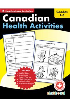 Coperta cărții 'Canadian Health Activities Grades 1-3 - Demetra Turnbull'