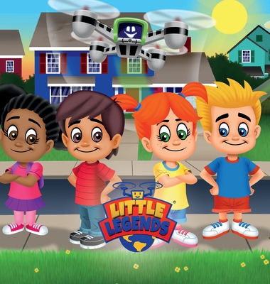 Coperta cărții 'Little Legends(TM) Welcome to Legendale! - Drone Legends'