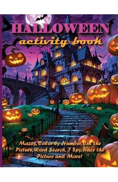 Poza produsului HALLOWEEN Activity Book For Kids 5+ - Mila Albeni