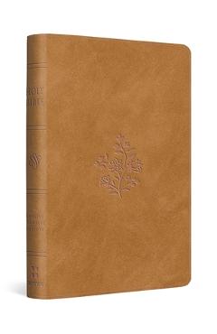 Coperta cărții 'ESV Compact Bible (Trutone, Nubuck Caramel, Wildflower Design) -'