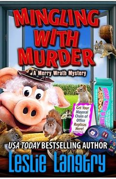 Coperta cărții 'Mingling With Murder - Leslie Langtry'