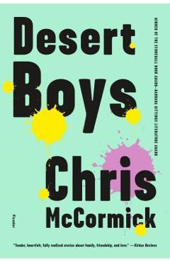 Coperta cărții 'Desert Boys - Chris Mccormick'