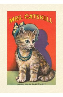 Coperta cărții 'Vintage Lined Notebook Mrs. Catskill, Greetings from Catskill Mts., NY -'