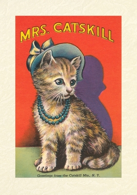 Coperta cărții 'Vintage Lined Notebook Mrs. Catskill, Greetings from Catskill Mts., NY -'