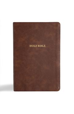 Poza produsului CSB Grace Bible, Brown Leathertouch (Dyslexia Friendly) - 