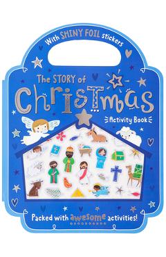 Coperta cărții 'The Story of Christmas Activity Book -'