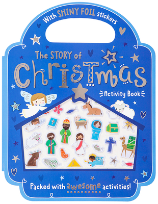 Coperta cărții 'The Story of Christmas Activity Book -'