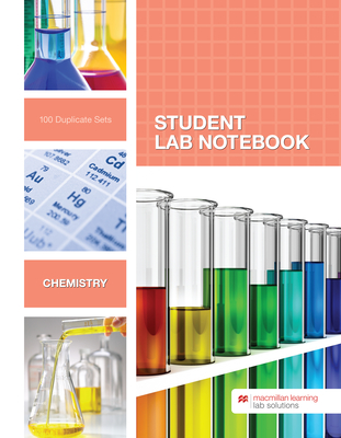 Coperta cărții 'Student Lab Notebook: Chemistry - 100 Duplicate Sets -'