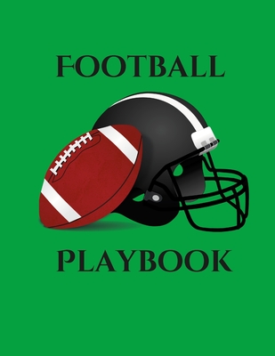 Football Playbook: 100 Page Football Coach Notebook with Field Diagrams to Creating Drills, Draw Up Plays, and Scouting! - 