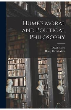 Coperta cărții 'Hume's Moral and Political Philosophy - David 1711-1776 Hume'
