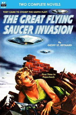 Coperta cărții 'Great Flying Saucer Invasion, The, & The Big Time - Fritz Leiber'