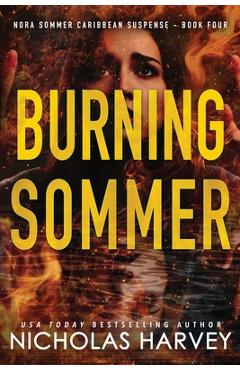 Coperta cărții 'Burning Sommer - Nicholas Harvey'