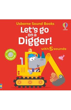 Coperta cărții 'Let's Go on a Digger - Sam Taplin'