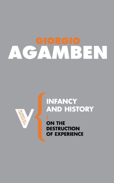 Infancy and History: On the Destruction of Experience - Giorgio Agamben