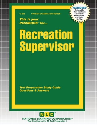 Coperta cărții 'Recreation Supervisor -'