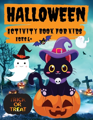 Halloween Activity Book for Kids Ages 4+: Coloring, Mazes, Puzzles, Word Search and More, Fun Halloween Activities for Hours of Play - Philippa Wilrose