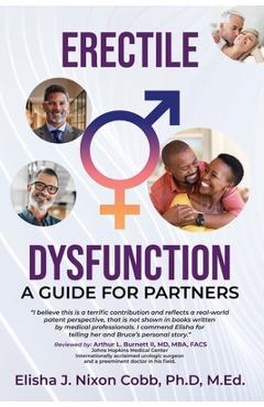 Coperta cărții 'Erectile Dysfunction: A Guide for Partners - Author L. Burnett'