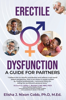 Coperta cărții 'Erectile Dysfunction: A Guide for Partners - Author L. Burnett'