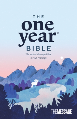 Coperta cărții 'The One Year Bible the Message (Softcover) - Eugene H. Peterson'