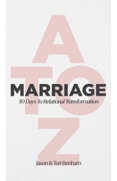 Coperta cărții 'MARRIAGE A to Z - Jason Benham'