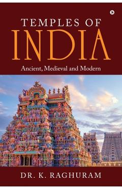 Coperta cărții 'Temples of India: Ancient, Medieval and Modern -'