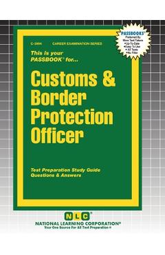Coperta cărții 'Customs & Border Protection Officer -'