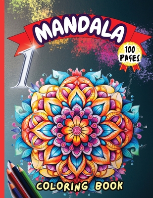 Mandala 1 Coloring Book: Stress Relieving Mandala Designs for Adults Relaxation -