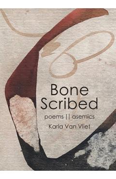 Coperta cărții 'Bone Scribed - Karla Van Vliet'