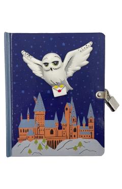 Coperta cărții 'Harry Potter: Hedwig Squishy Lock & Key Diary -'