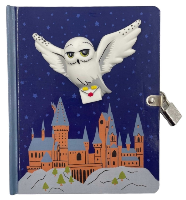 Harry Potter: Hedwig Squishy Lock & Key Diary -