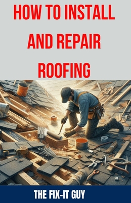 Coperta cărții 'How to Install and Repair Roofing: The Ultimate DIY Guide to Roof Repair, Shingle Replacement, Leak Prevention,'
