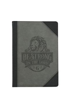Coperta cărții 'Journal Classic Lion Be Strong in the Lord Eph. 6:10 -'