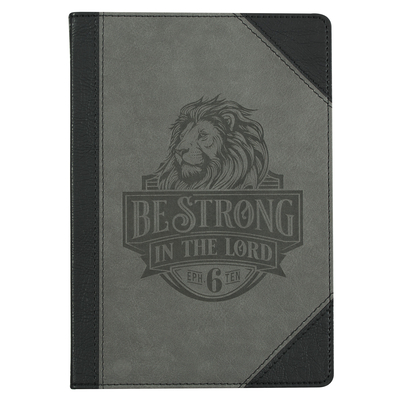 Coperta cărții 'Journal Classic Lion Be Strong in the Lord Eph. 6:10 -'