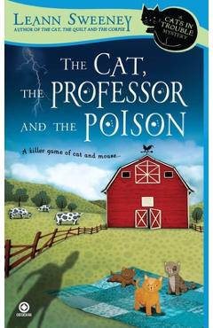 Coperta cărții 'The Cat, the Professor and the Poison - Leann Sweeney'