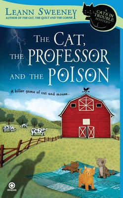 Coperta cărții 'The Cat, the Professor and the Poison - Leann Sweeney'
