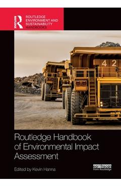 Coperta cărții 'Routledge Handbook of Environmental Impact Assessment - Kevin Hanna'