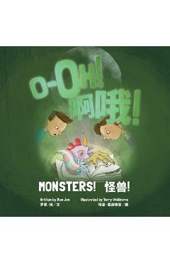 Coperta cărții 'O-Oh MONSTERS! - Ron Jon'