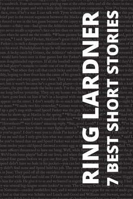Coperta cărții '7 best short stories by Ring Lardner - Ring Lardner'