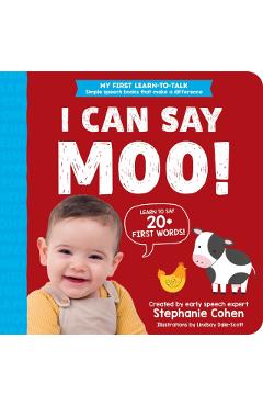 Coperta cărții 'I Can Say Moo! - Stephanie Cohen'