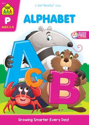 School Zone Alphabet 64-Page Workbook - School Zone
