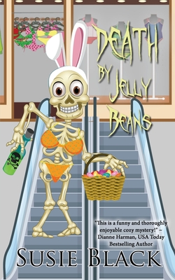 Coperta cărții 'Death by Jelly Beans - Susie Black'