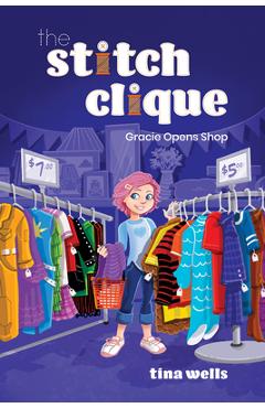 Coperta cărții 'Gracie Opens Shop - Tina Wells'