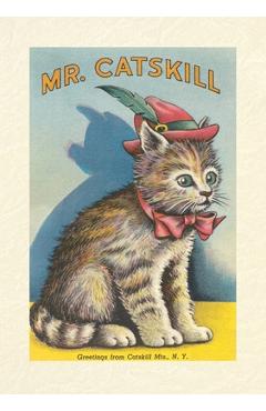 Coperta cărții 'Vintage Lined Notebook Mr. Catskill, Greetings from Catskill Mts., NY -'