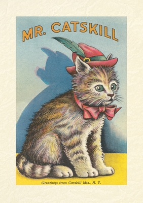 Coperta cărții 'Vintage Lined Notebook Mr. Catskill, Greetings from Catskill Mts., NY -'